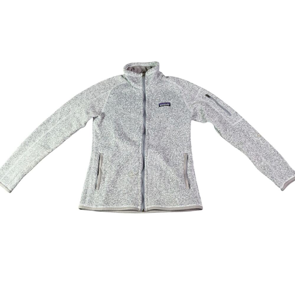 Patagonia Better Sweater Fleece Jacket Mens Size Small S Full Zip Gray